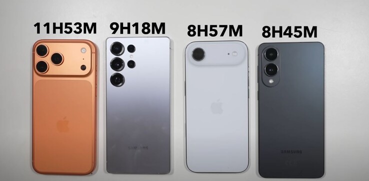 IPhone Air överträffar Galaxy S25 Edge. (Bildkälla: XEETECHCARE)