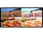Bilder tagna med och utan bildbehandling med Sonys nya AI Camera Assistant.