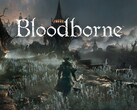 Banner för PS4-spelet Bloodborne visas upp