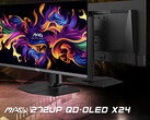 MAG 272UP X24 delar sin Gen 4 QD-OLED-panel med MPG 272URX. (Bildkälla: MSI)