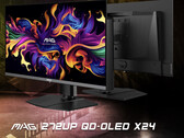 MAG 272UP X24 delar sin Gen 4 QD-OLED-panel med MPG 272URX. (Bildkälla: MSI)