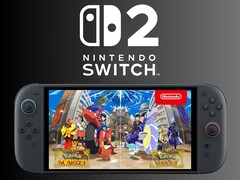 Pokémon Scarlet och Violet på Switch 2 mockup (Bildkälla: Nintendo of America med redigeringar)