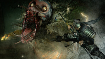 En bild som visar ett monster i Nioh: Complete Edition.