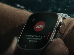 Apple gör också reklam för att rädda människor via SOS-funktioner. (Symbolisk bild, ingen användning av satellitanslutning, bildkälla: Apple)