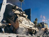 En stridsvagn från det nya Rodeo-uppdraget för spelläget Gauntlet i Battlefield 6 RedSec. (Bildkälla: EA)