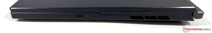 Höger sida: USB-C 3.2 Gen.2 (DisplayPort)