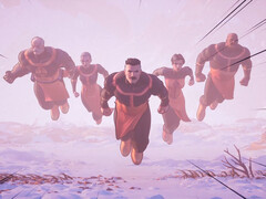 I Invincible VS' Story Mode ser vi en parallell tidslinje med en Omni-Man-ledd Viltrumite-invasion av jorden.