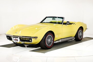 Denna Corvette från 1968 i färgen Safari Yellow fungerade som inspiration till den ursprungliga färgen på Ethernet-kabeln.