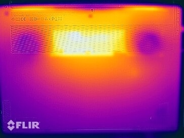 Yttemperaturer - stresstest (botten)