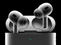 Officiell återgivning av Apple&#039;s AirPods Pro 2. (Bildkälla: Apple)