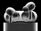 Officiell återgivning av Apple's AirPods Pro 2. (Bildkälla: Apple)