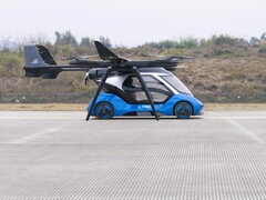En bild av det nya eVTOL-flygplanet från CASC