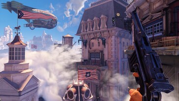 På bilden: En skärmdump från BioShock Infinite.