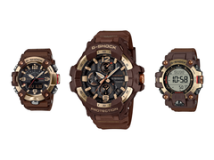 Casio Mudmaster GG-B100XMH-5A, Mudman GW-9500MH-5 och GravityMaster GR-B300H-5A.