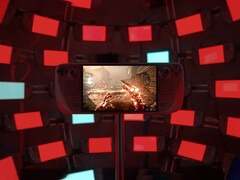 Spelsamlingen från Headup Games är värd 182,90 USD. På bilden: Steam Deck som kör Soulslinger. (Bildkälla: Valve - redigerad)