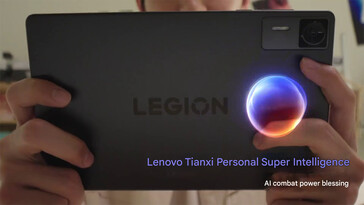 Baksidan av den nya spelplattan (Bildkälla: Lenovo - maskinöversatt)