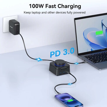 USB PD stöds