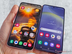 Galaxy S24 (höger) ser ut som sin föregångare.
