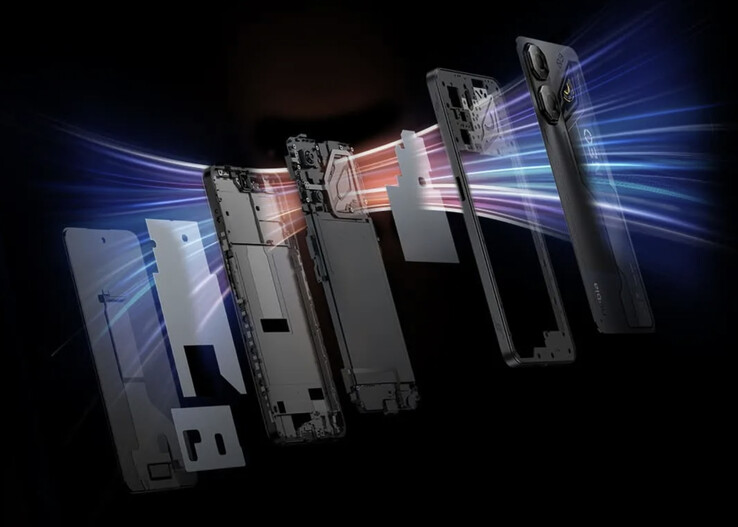 ZTE hävdar att de har inkluderat en högeffektiv kylningslösning i Neo 3. (Bildkälla: ZTE)