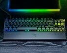 Razer Huntsman V3 Pro TKL 8KHz gaming-tangentbord visas på skrivbordet (Bildkälla: Razer)