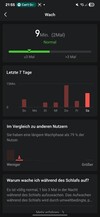 Amazfit Active2 Sömn