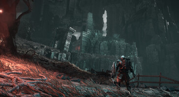 En bild som visar ett landskap i Bleak Faith: Forsaken.
