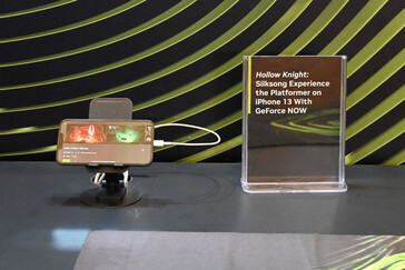 Hollow Knight: Silksong visas köra via GFN på en Apple iPhone 13