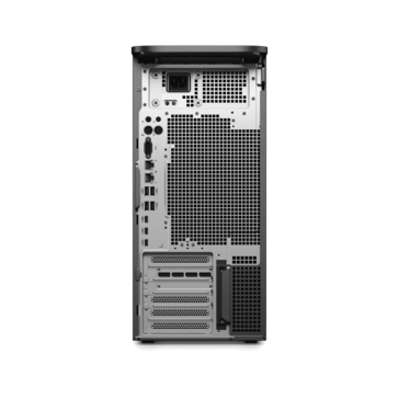 Dell Pro Precision 9 T4 5 från baksidan.