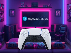 DualSense PS5-kontrollen visas när den loggar in på PSN