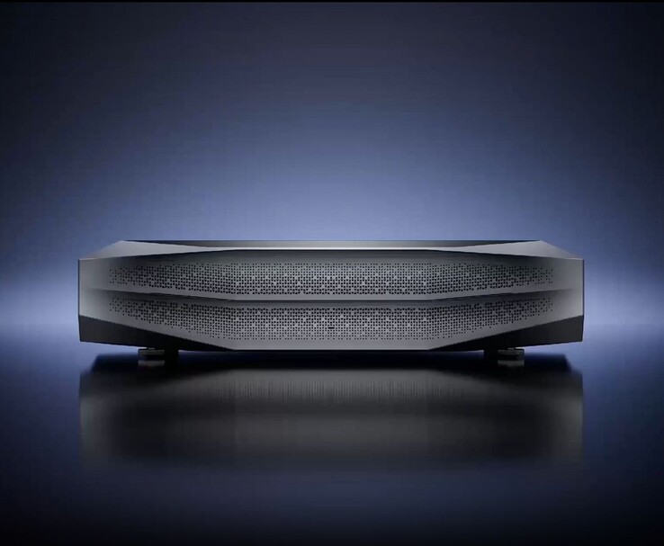 Awol Vision Aetherion ultra-short-throw-projektor, framifrån (Bildkälla: Awol Vision)