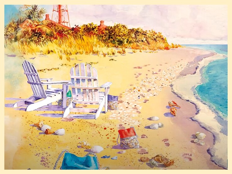 Dahl Taylor-illustration för Sanibel (källa: Avalon Hill)