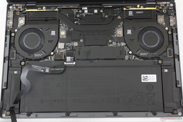 Dell XPS 14 visar stöd för M.2 2280 SSD-enheter i full längd