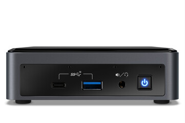 Intel NUC (NUC10i5FNKPA) framsidan (Källa: Intel)