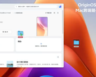 OriginOS 6 x macOS-gränssnittet. (Bildkälla: Vivo)