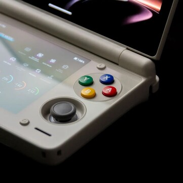 Rainbow AYN Thor har färgade ABXY-knappar. (Bildkälla: AYN)