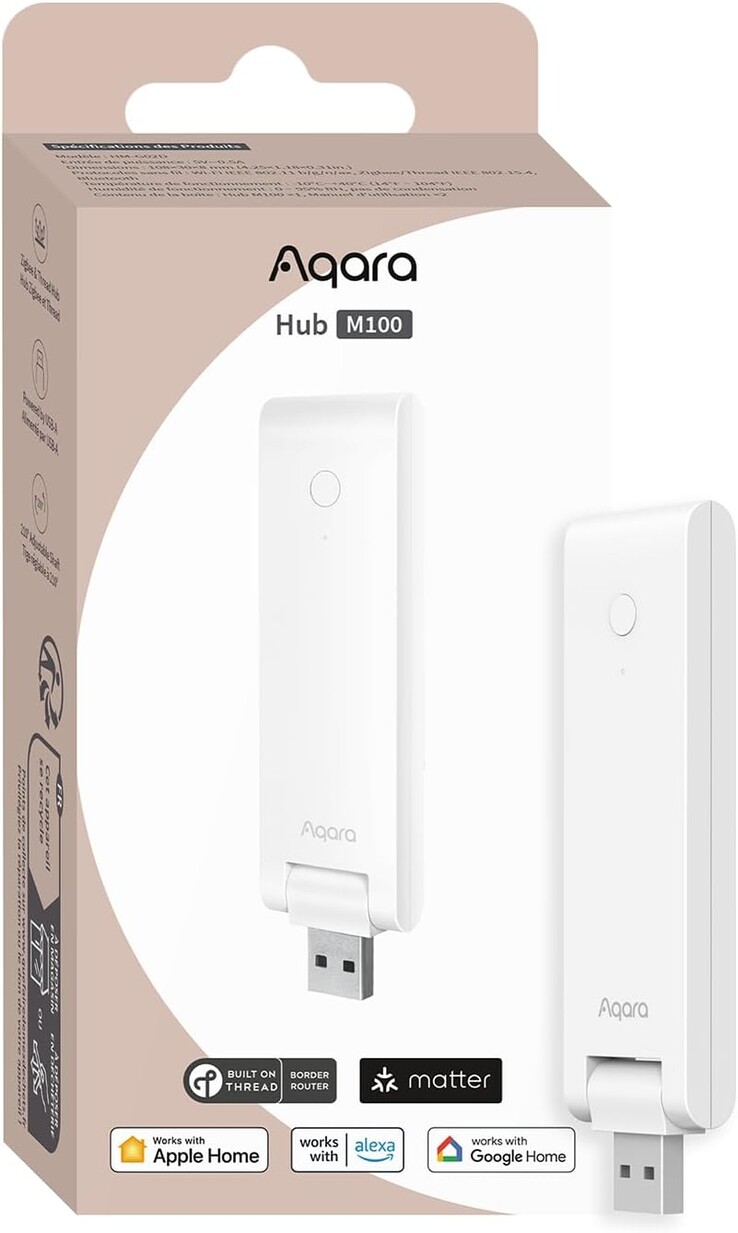 Aqara Hub M100 förväntas lanseras globalt inom en snar framtid. (Bildkälla: Aqara)