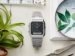 Casios AQ-230A-1DM-klocka (bilden) finns nu tillgänglig i USA. (Bildkälla: Casio)