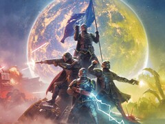 Bild som visar en grupp i Helldivers 2. (Bildkälla: Arrowhead) 