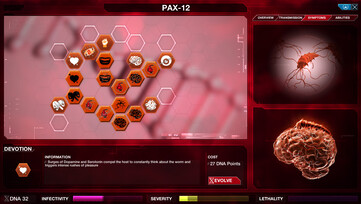 Plague Inc: Evolved gameplay skärmdump