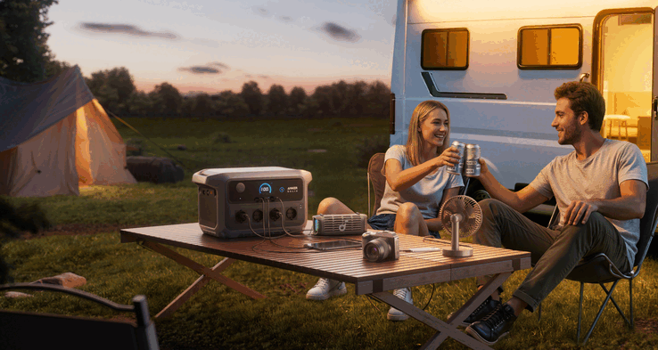 Anker Solix C2000 Gen 2 kraftstation har totalt 9 utgångar