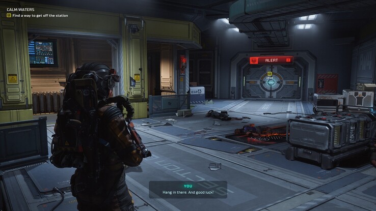 Pinkwater-4 är redan i högsta beredskap när du anländer, och uppdragets mål är enkelt: hitta en väg ut från stationen.