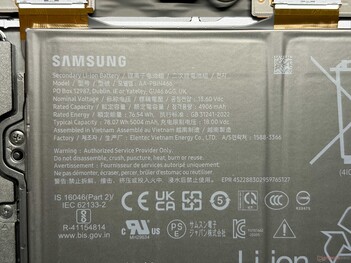 Information om batteriet