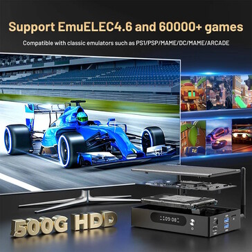 Super Console X3 Pro kan enligt uppgift emulera många plattformar (Bildkälla: KinHank)