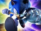 Sonic Unleashed, där spelaren tar kontroll över Sonic när han förvandlas till en "werehog" (bilden), har portats till PC. (Bildkälla: Sonic Unleashed omslagsbild)