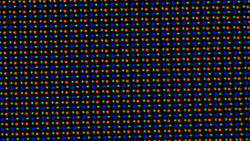 Subpixeluppsättning (vikbar display)