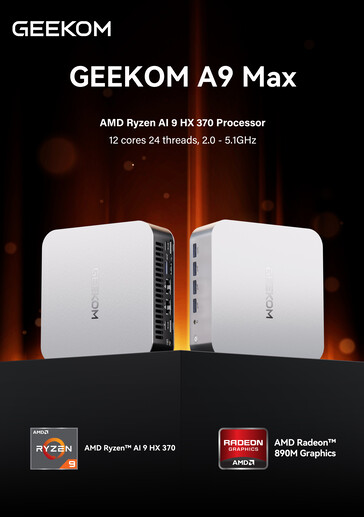 Geekom A9 Max. (Bildkälla: Notebookcheck)