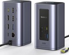 Baseus Nomos NU1 Air Spacemate har fyra portar på framsidan och åtta på baksidan. (Bildkälla: Baseus/Amazon)