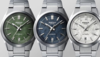 Från vänster till höger: klockorna Casio Edifice EFK100D-3A, EFK100D-2A och EFK100D-7A. (Bildkälla: Casio)