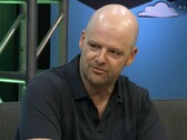 En stillbild av Dan Houser, medgrundare av Rockstar Games och Grand Theft Auto