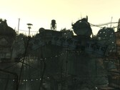 En omarbetad rendering av Megaton-bron i Fallout 3